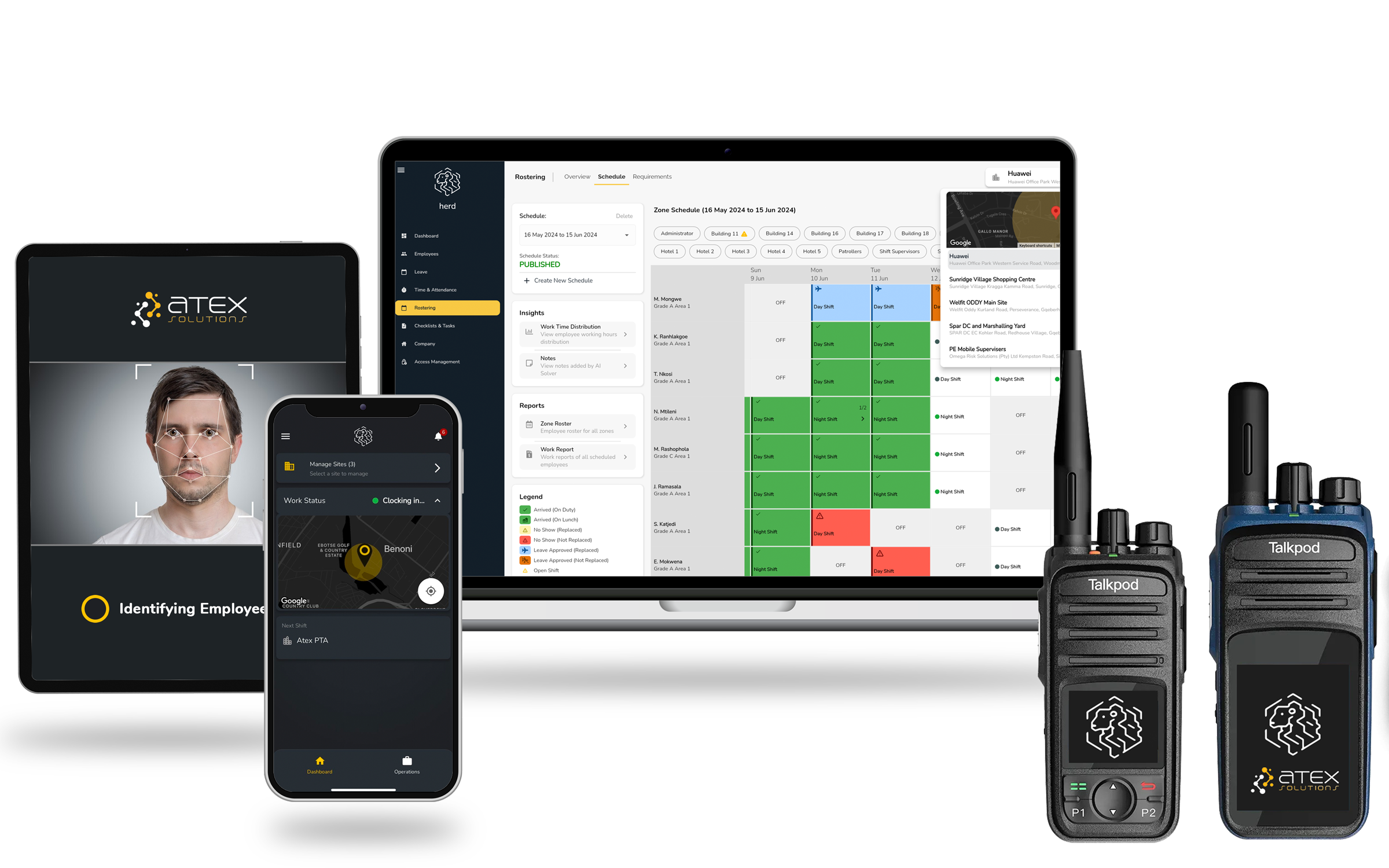 PTT Radio, workforce management